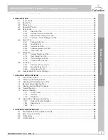 Preview for 3 page of Cafection Encore Ground Service & Installation Manual