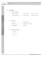 Preview for 18 page of Cafection Encore Ground Service & Installation Manual