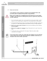 Preview for 22 page of Cafection Encore Ground Service & Installation Manual