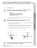 Preview for 23 page of Cafection Encore Ground Service & Installation Manual