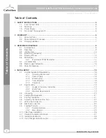 Preview for 2 page of Cafection Encore lite Service & Installation Manual