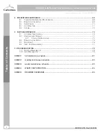 Preview for 4 page of Cafection Encore lite Service & Installation Manual