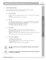 Preview for 5 page of Cafection Encore lite Service & Installation Manual