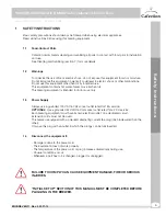 Preview for 5 page of Cafection Encore VENTI Service & Installation Manual