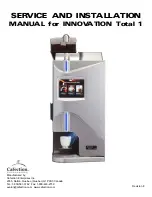 Предварительный просмотр 1 страницы Cafection INNOVATION Total 1 Service And Installation Manual