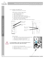 Предварительный просмотр 66 страницы Cafection Total Lite Innovation Series Service & Installation Manual