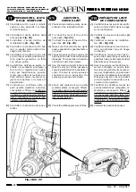 Предварительный просмотр 91 страницы Caffini ORANGE Operating And Service Manual