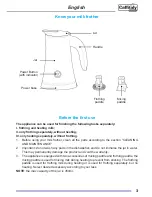 Preview for 3 page of Caffitaly System F02MK Instruction Book