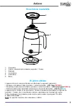 Preview for 3 page of Caffitaly System F03MK Instruction Book