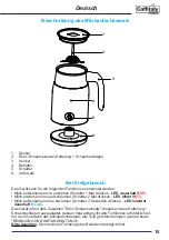 Предварительный просмотр 15 страницы Caffitaly System F03MK Instruction Book