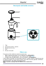 Preview for 23 page of Caffitaly System F04MK Instruction Book