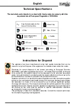 Предварительный просмотр 19 страницы Caffitaly System Milano Instruction Book