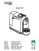 Caffitaly System S 21 Instruction Book preview