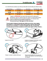 Предварительный просмотр 19 страницы Caffitaly System S01HS Instruction Book