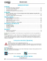 Предварительный просмотр 62 страницы Caffitaly System S11HS Instruction Book