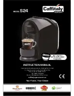 Предварительный просмотр 1 страницы Caffitaly System S24 Instruction Manual