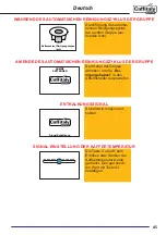 Предварительный просмотр 45 страницы Caffitaly System S8003 Instruction Book