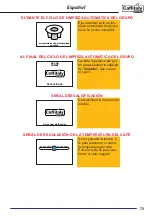 Предварительный просмотр 73 страницы Caffitaly System S8003 Instruction Book