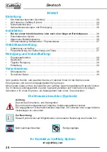 Предварительный просмотр 24 страницы Caffitaly System Volta S35R Instruction Manual