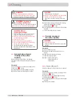 Предварительный просмотр 25 страницы Cafina ALPHA-12C Operating Manual