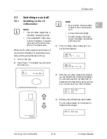 Предварительный просмотр 35 страницы Cafina c5 Operating Instructions Manual