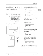 Предварительный просмотр 37 страницы Cafina c5 Operating Instructions Manual