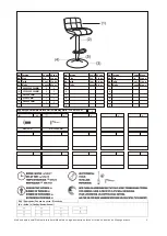 Preview for 2 page of CAFOM SOURCING MICAELO 147394BLAN Assembly Instructions