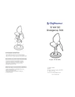 Предварительный просмотр 2 страницы Caframo 7478D Operating Instructions