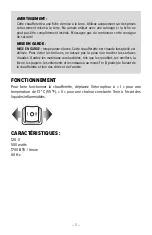 Preview for 5 page of Caframo 9421 Operating Instructions Manual