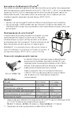 Предварительный просмотр 3 страницы Caframo Ecofan Ultrair 810CA-BBX Operating Instructions