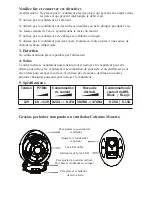 Preview for 6 page of Caframo Maestro 7482CA-WBX Operating Instructions Manual