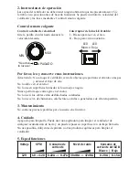 Preview for 8 page of Caframo Maestro 7482CA-WBX Operating Instructions Manual