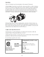 Preview for 4 page of Caframo Pali 9510CA-BBX Operating Instructions Manual