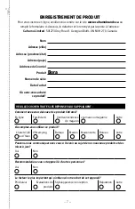 Preview for 7 page of Caframo SEEKR Bora 748 Operating Instructions Manual