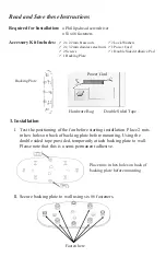 Preview for 3 page of Caframo Sirocco II 7010CABBX Operating Instructions Manual