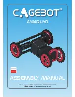 Cagebot MINIQUAD Assembly Instructions Manual preview