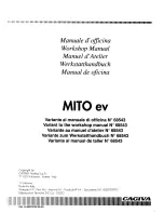 Preview for 3 page of Cagiva 1994 MITO ev Workshop Manual