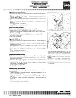 Preview for 25 page of Cagiva 1994 MITO ev Workshop Manual