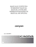 Preview for 3 page of Cagiva 1997 Canyon 500 Workshop Manual