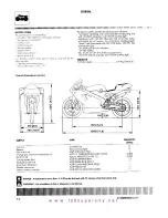 Предварительный просмотр 8 страницы Cagiva 1999 MITO ev Workshop Manual