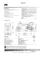 Предварительный просмотр 14 страницы Cagiva 1999 MITO ev Workshop Manual