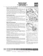 Предварительный просмотр 19 страницы Cagiva 1999 MITO ev Workshop Manual