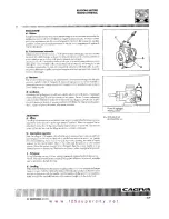 Предварительный просмотр 59 страницы Cagiva 1999 MITO ev Workshop Manual