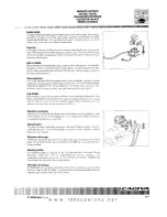 Предварительный просмотр 103 страницы Cagiva 1999 MITO ev Workshop Manual