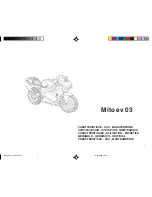 Preview for 3 page of Cagiva Mito ev 03 Owner'S Manual