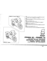 Предварительный просмотр 3 страницы Cagiva Prima 50 Owner'S Manual