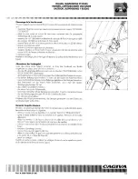 Preview for 169 page of Cagiva Roadster 521 Workshop Manual