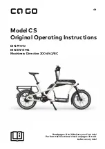 CAGO CS100 Original Operating Instructions preview