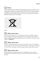 Preview for 151 page of CAGO CS100 Original Operating Instructions