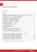 Preview for 2 page of CAGSAN MERDIVEN TELESAFE S-XL Assembly And User'S Manual